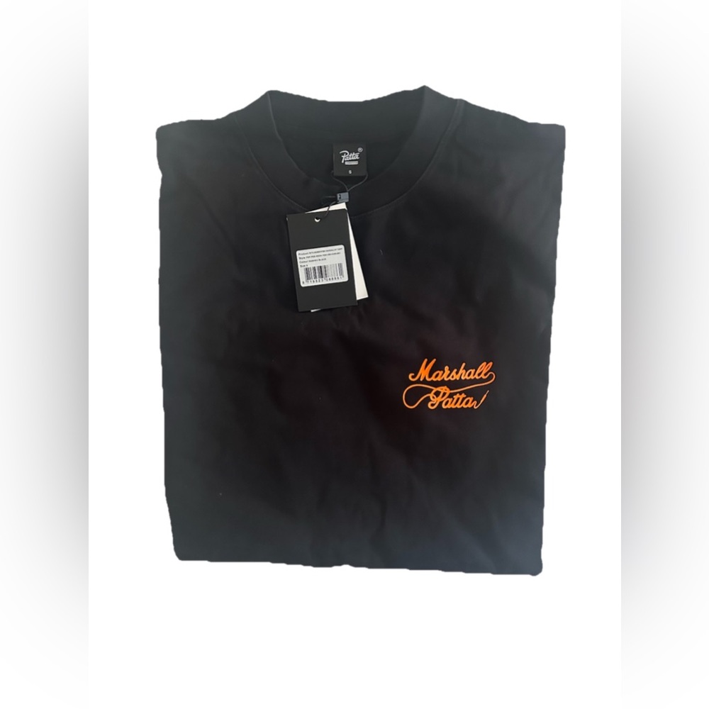 Patta x Marshall Emberton Speaker Merch Limited Edition Shirt, Sept 2024 - NWT!